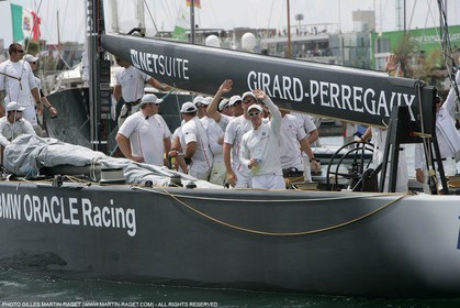 20 05 2007-Valencia (Spain)- 32nd America's Cup - Louis Vuitton Cup - Semi-final - Day 7 - BMW ORACLE racing