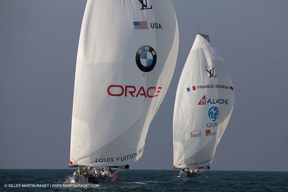 26 11 2010 - Dubai (UAE) - Dubai Louis Vuitton Trophy -1 2 final - BMW ORACLE Racing Vs All4One