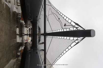 21 07 2020, La Grande Motte (FRA), Gunboat, Gunboat 68 SeaTilt out of the shed