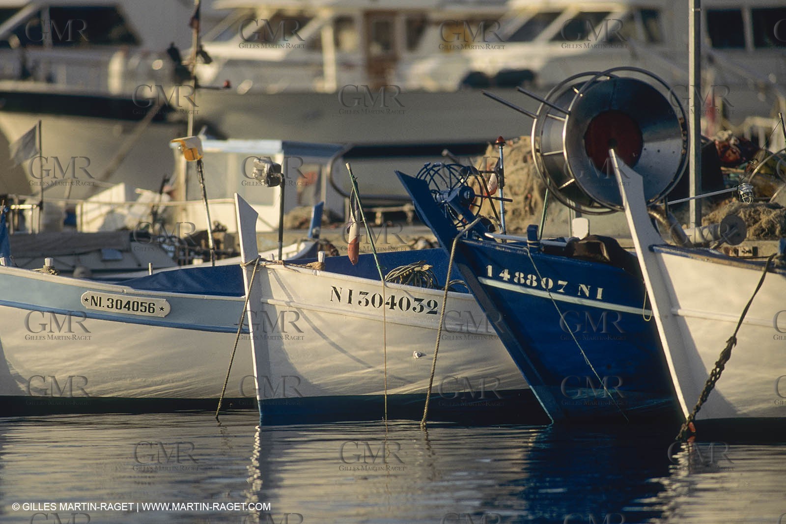 France, Provence, local fishing, fishing boats, fishermen