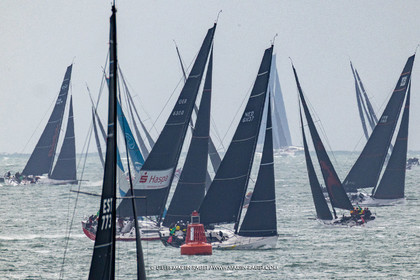 26 07 2025, Cowes (UK, IOW), Admiral's Cup 2025, Rolex Fastnet Race start,