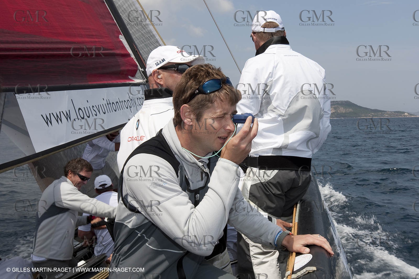 19 05 2010 - La Maddalena (ITA, Sardinia) Louis Vuitton Trophy - BMW ORACLE Racing - Training