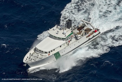 Al Azizi -  H2X boatyard - Oceanographjic research ship - Sea trials off La Ciotat (FRA,13) - 29 07 2014
