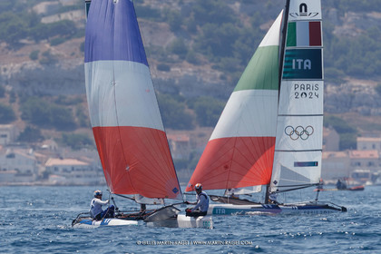 08 08 2024, Marseille (FRA), Paris 2024 Olympic Games, Sailing, Race Day 11