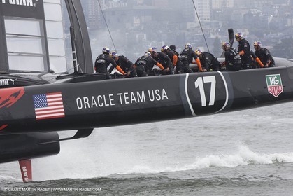 08 09 2013 - San Francisco (USA,CA) - 34th America's Cup - Final Match - Race Day 2