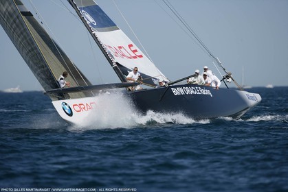 14 05 2007-Valencia (Spain)- 32nd America's Cup - Louis Vuitton Cup - Semi-final - Day 1 - BMW ORACLE racing