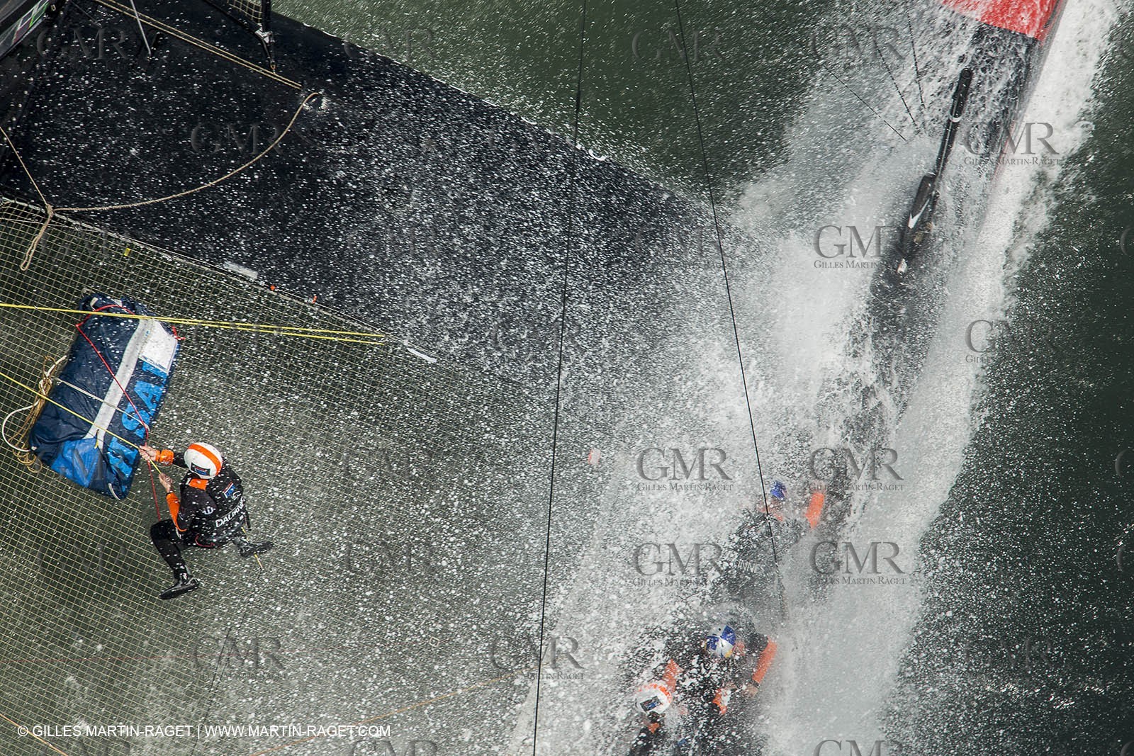 09 08 2013 - San Francisco (USA,CA) - 34th America's Cup - Louis Vuitton Cup - Semi-finals - Luna Rossa vs Artemis Racing - Race 3