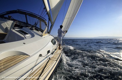 Monocoque de croisiere sous voile