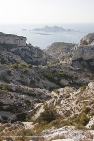 10 09 2009 - Marseille (FRA, 13) - Les Calanques - Massif de Marseilleveyre - Col inférieur de la Mounine