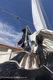 30 09 2010 - SainTropez (FRA,13) - Voiles de Saint Tropez 2010 - onboard Atlantic
