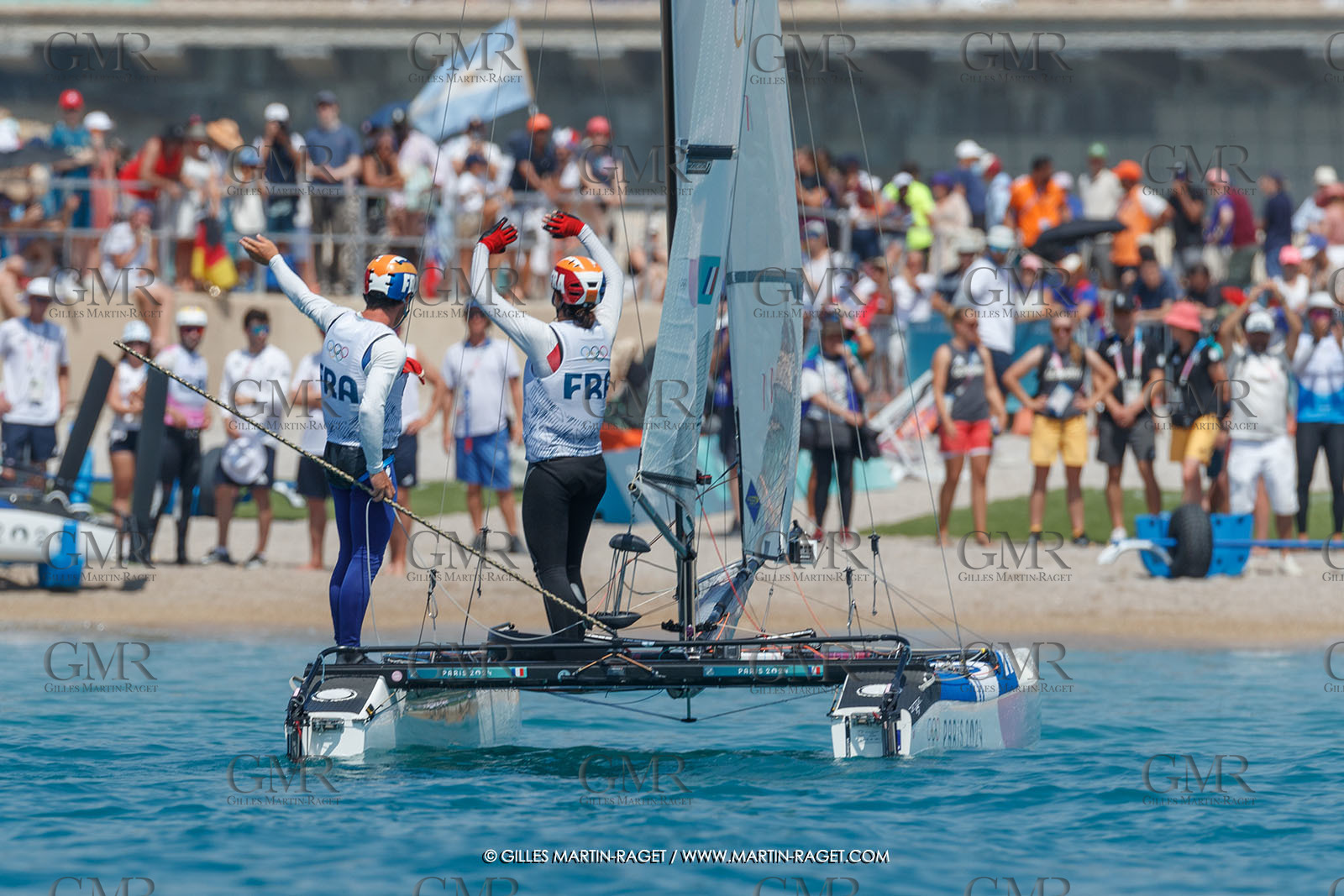 08 08 2024, Marseille (FRA), Paris 2024 Olympic Games, Sailing, Race Day 11