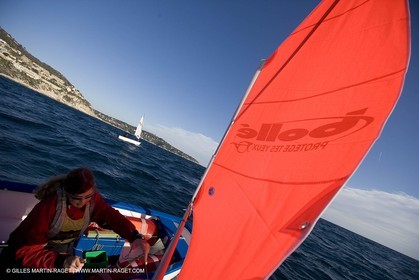 06 02 2008 - Nice (FRA, 06) - Ecole de voile de Nice - Optimist