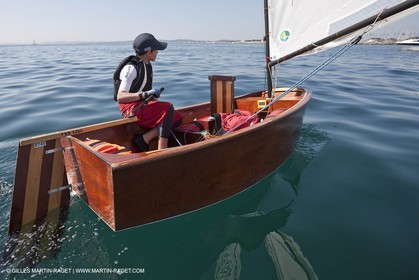 24 05 2010 - Hyères (FRA,83) - wooden optimist