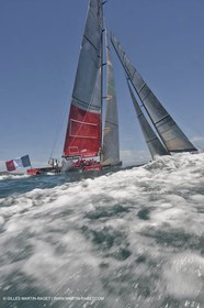 26 01 2009 - Auckland (NZL) - Louis Vuitton Pacific Series - BMW ORACLE Racing - Training