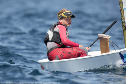 14 04 2016, Marseille (FRA,13), SNIM Dériveurs, Coupe Internationale de Printemps Optimist, Day 4