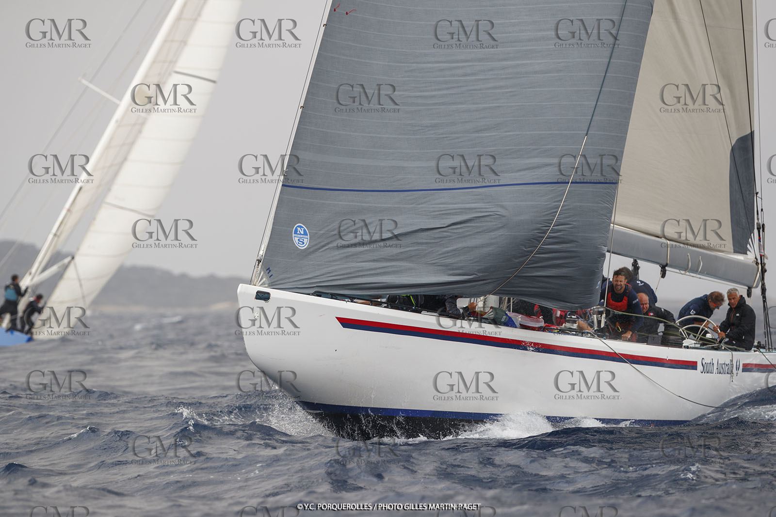 19 06 2024, Porquerolles Island (FRA), Championnat du monde des 12 m JI 2024, Race Day 1