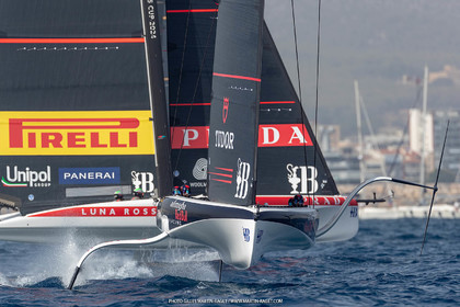 15 09 2023, Vilanova i La Geltru (ESP), 37th America's Cup, Preliminary Regatta N° 1, Race Day 3