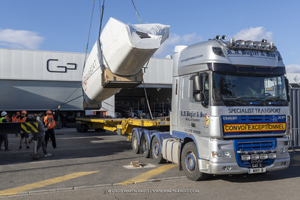 15 02 2022, La Grande Motte (FRA), Gunboat 80  1 hulls delivery