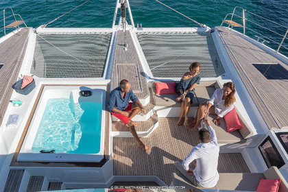 30 08 2018, Porto Vecchio (FRA, South Corsica) Chantier Fountaine-Pajot, Alegria 67