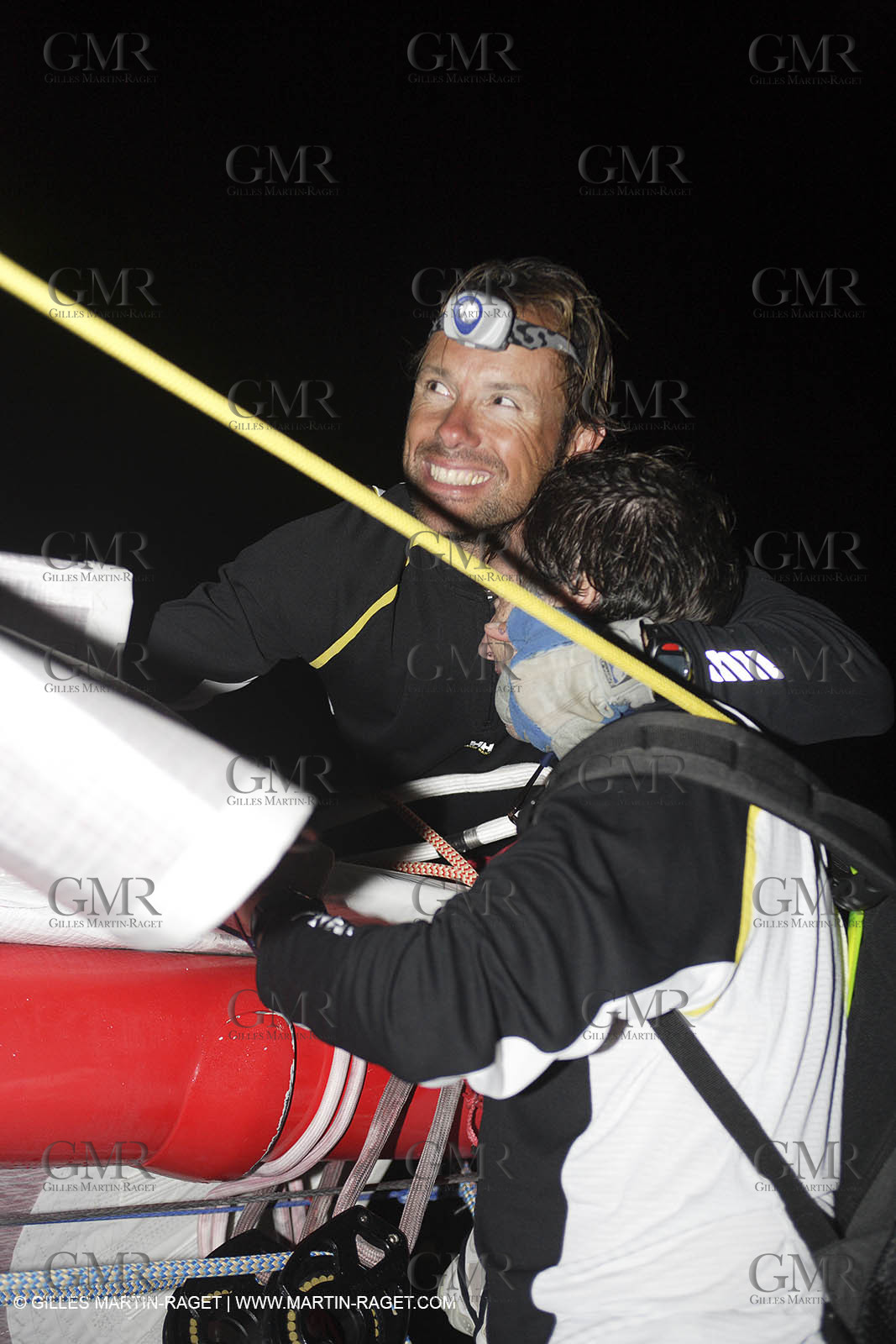 06 11 2006 - Pointe à Pitre Guadelupe (FRA) - Route du Rhum 2006 arrival - Thomas Coville (Sodebo)