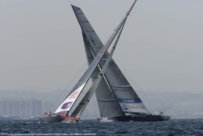 18 05 2007-Valencia (Spain)- 32nd America's Cup - Louis Vuitton Cup - Semi-final - Day 5 - BMW ORACLE racing