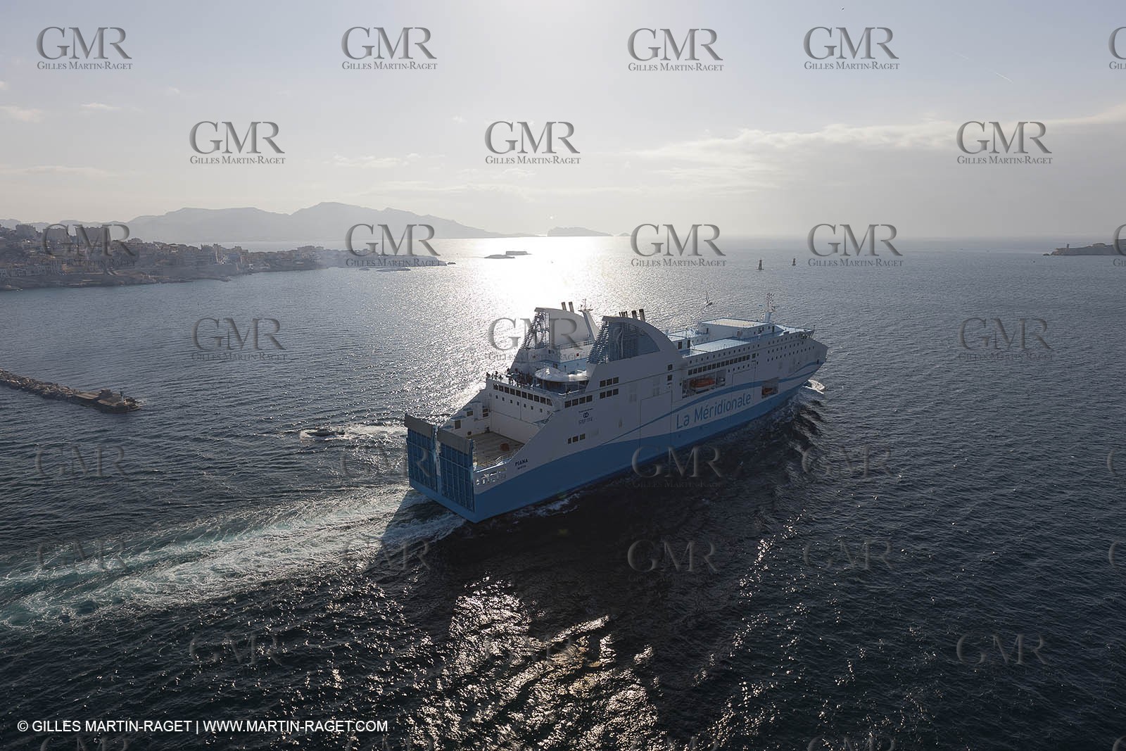 14 01 2012 - Marseille (FRA,13) - La Meridionale shipping company - the Piana off Marseille and the Calanques