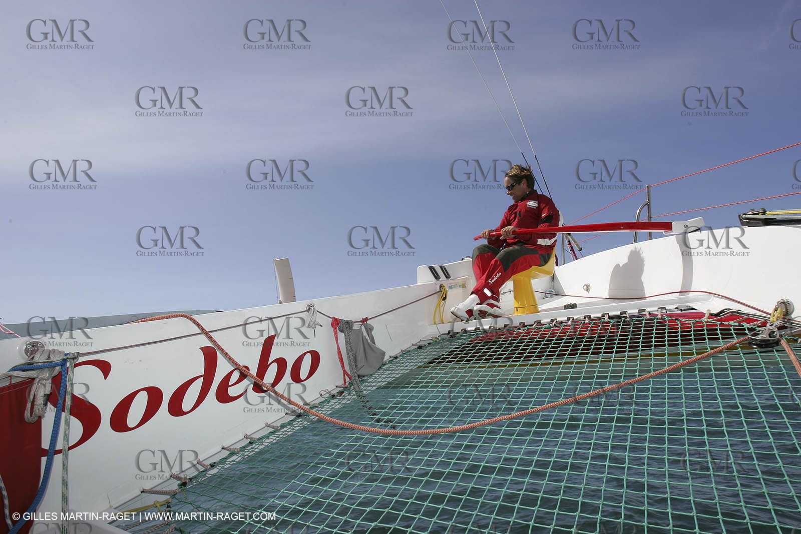 Orma 2005 - Sodebo - April training - Thomas Coville