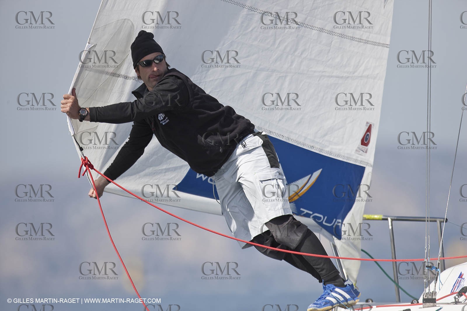 12 03 2009 - Marseille (FRA, 13) - Marseille International Match Race 2009 - (World Match racing Tour 2009)Racing day 1 - Round Robin