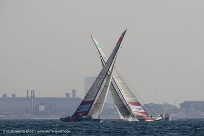 16 11 2010 - Dubai (UAE) - Dubai Louis Vuitton Trophy -  BMW ORACLE Racing Vs Synergy