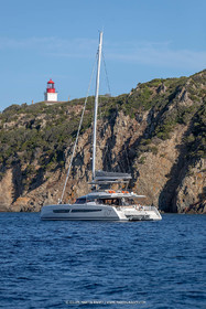 30 08 2018, Porto Vecchio (FRA, South Corsica) Chantier Fountaine-Pajot, Alegria 67