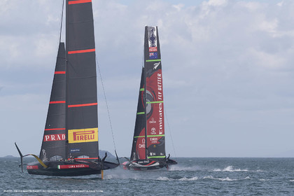 08 12 2020 - Auckland (NZL) - 36th America's Cup - Practice Sessions - Day 1