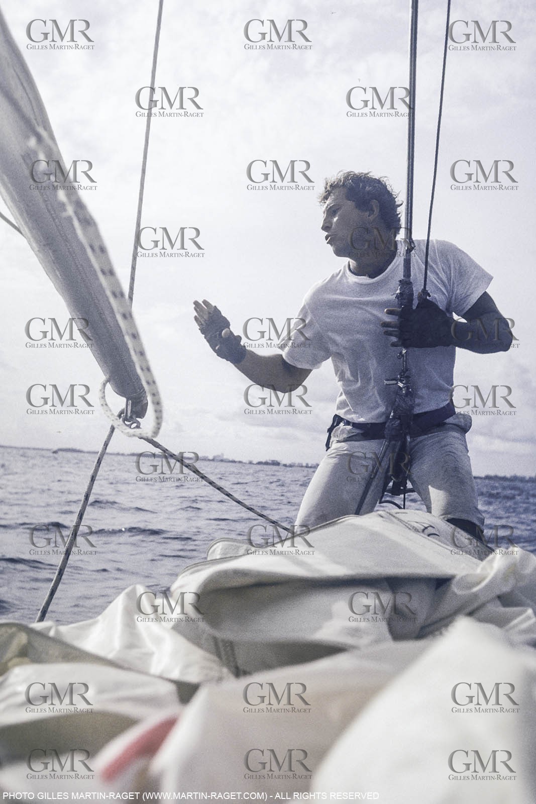 Sailing, Yacht Racing, 25th America's Cup Newport 1983, France III