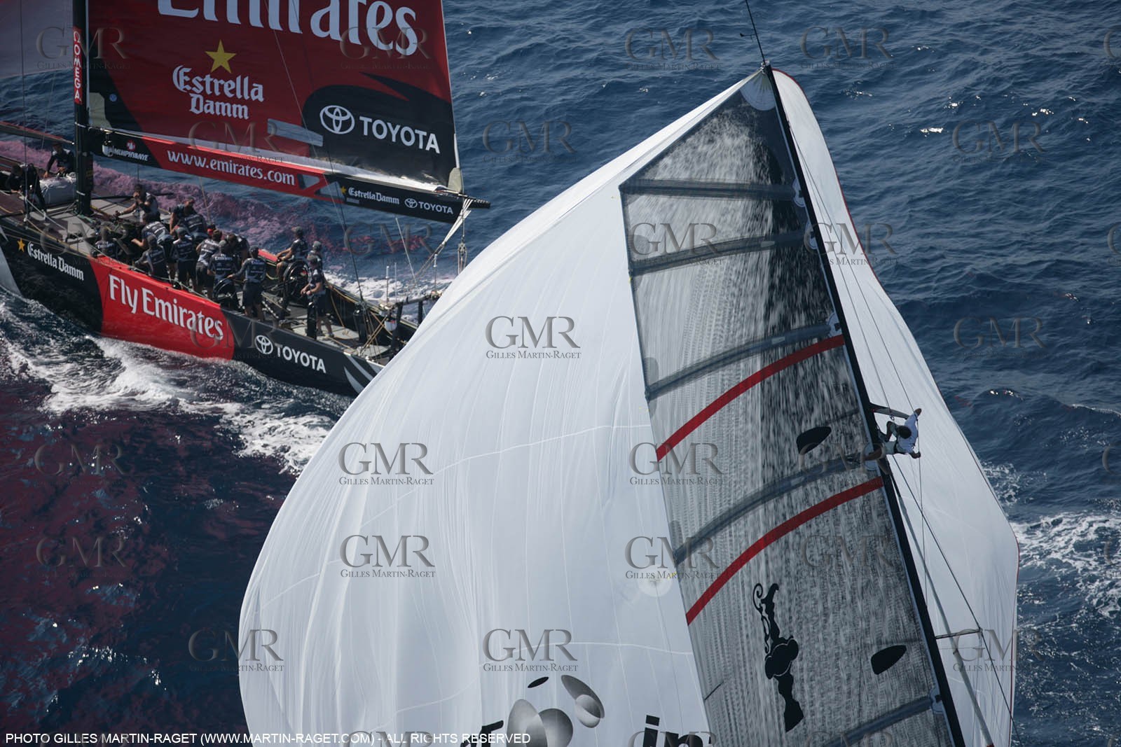 2' 06 2007-Valencia (Spain)- 32nd America's Cup - Final Match - Day 2
