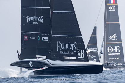 22 08 2024, Barcelona (ESP), Louis Vuitton 37th America's Cup, Louis Vuitton Preliminary Regatta, Race Day 1