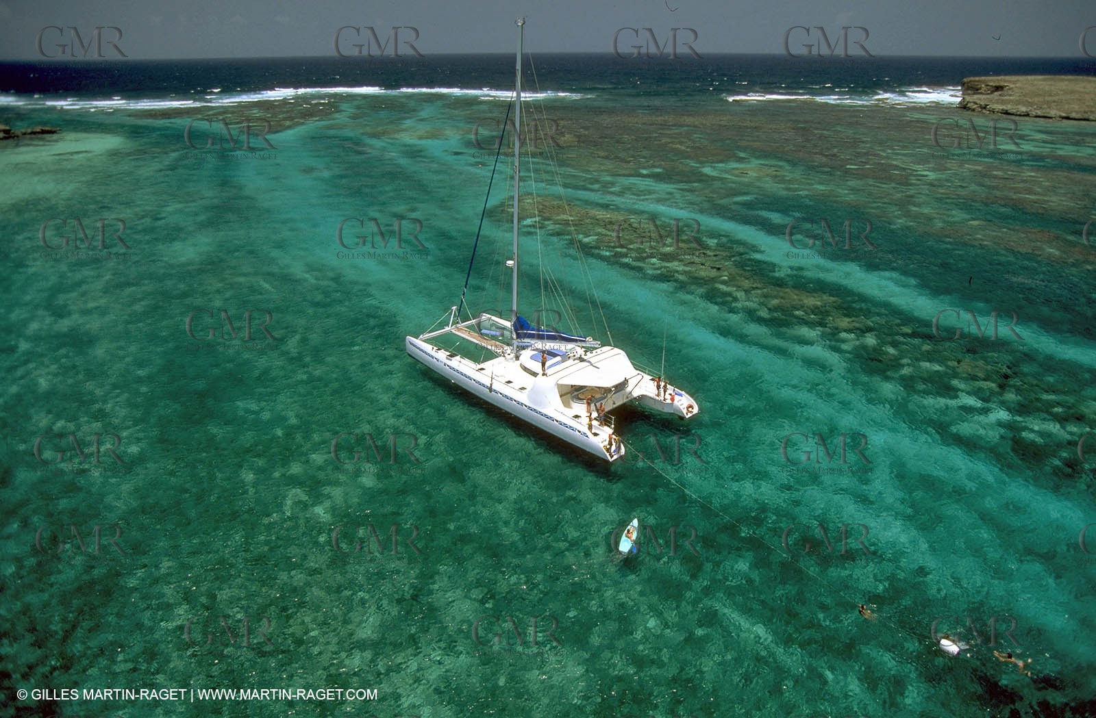 Cruising multihull mooring