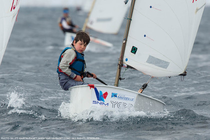15 04 2016, Marseille (FRA,13), SNIM Dériveurs, Coupe Internationale de Printemps Optimist, Final Day