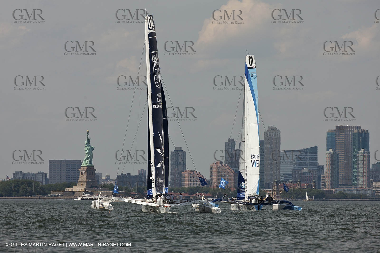 03 07 2012 - New York (USA, NY) - Krys Ocean Race prologuie - arrival in New York