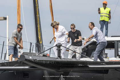 22 07 2020, La Grande Motte (FRA), Gunboat, Gunboat 68 SeaTilt launch