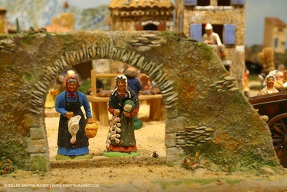 Great crib from les Saintes Maries de la mer (FRA, 13) for Christmas, December 2010