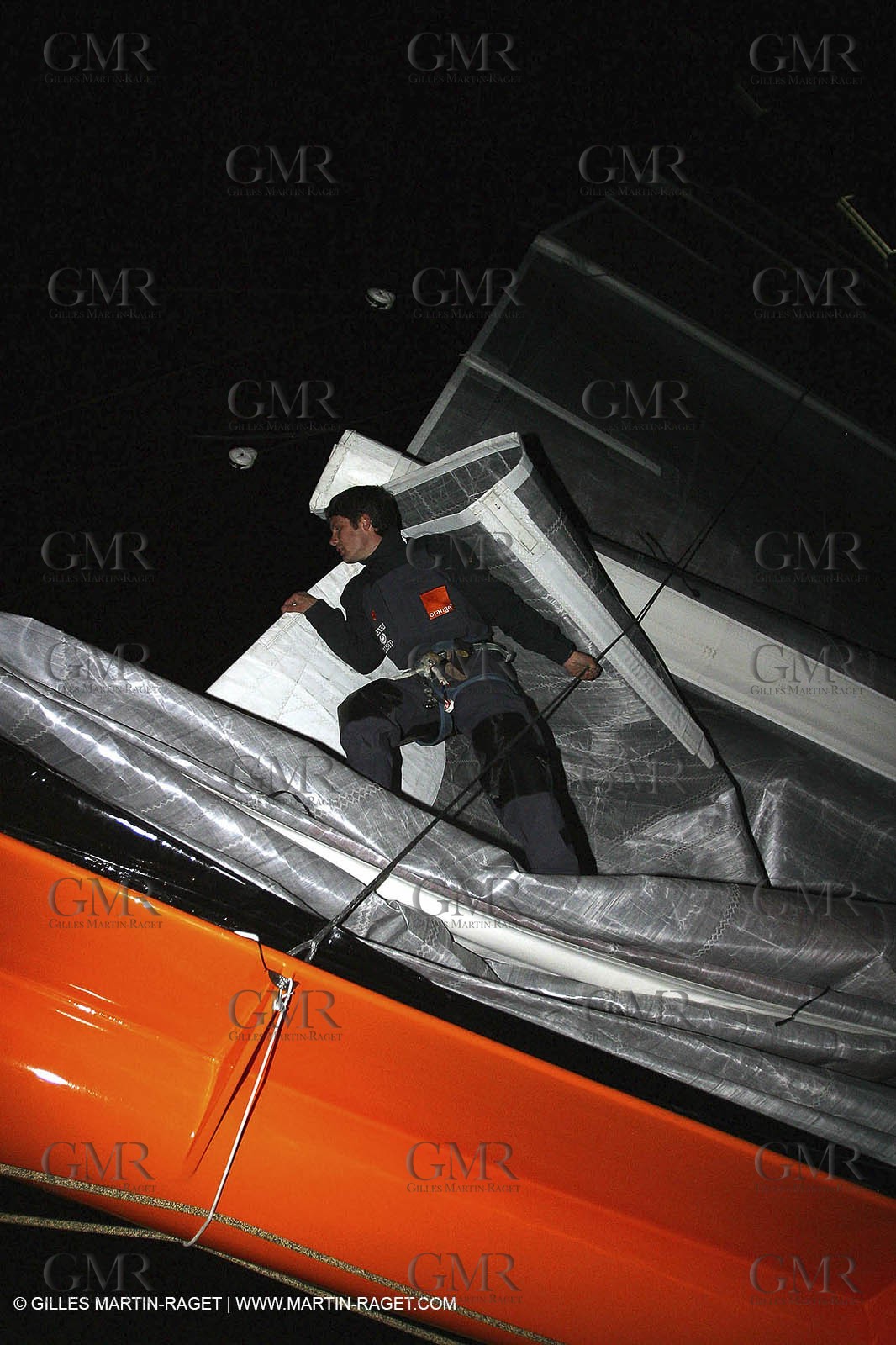 Orange II - Trophée Jules Verne 2004 - Florent  Chastel