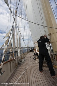 30 09 2010 - SainTropez (FRA,13) - Voiles de Saint Tropez 2010 - onboard Atlantic