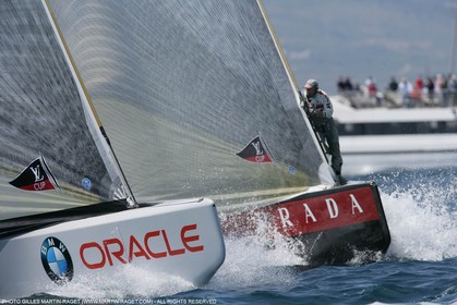 15 05 2007-Valencia (Spain)- 32nd America's Cup - Louis Vuitton Cup - Semi-final - Day 2 - BMW ORACLE racing