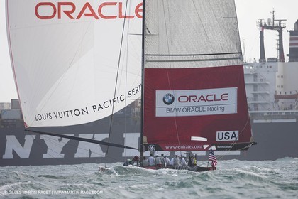 05 02 2009 - Auckland (NZL) -  Louis Vuitton Pacific Series -  Racing Day 4 - Round Robin 2