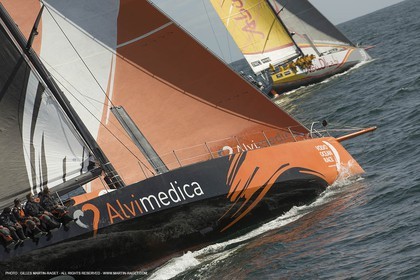 Volvo Ocean Race 2014-2015 - Abu Dhabi Ocean Racing - Team Alvimedica - Lisbon (POR) - 25 04 2014