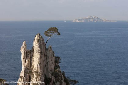 20 03 2009 - Marseille (FRA, 13) - Les Calanques - Pic de l'Eissadon et falaises du Devenson