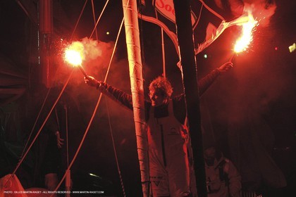Vincent Riou - PRB - Vainqueur -  Classe IMOCA - Vendée Globe 2004