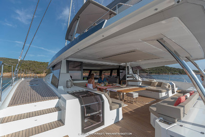 30 08 2018, Porto Vecchio (FRA, South Corsica) Chantier Fountaine-Pajot, Alegria 67