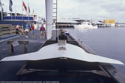Sailing, Yacht Racing, America's Cup XVII, Fremantle (AUS,WA), 1987