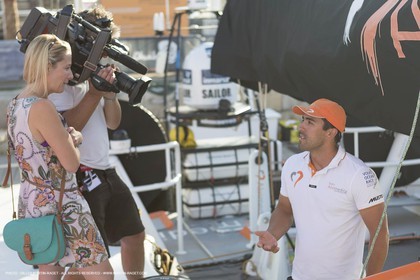 08 10 2014, Alicante (ESP), Volvo Ocean Race 2014-15, Team Alvimedica