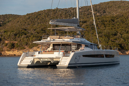 30 08 2018, Porto Vecchio (FRA, South Corsica) Chantier Fountaine-Pajot, Alegria 67